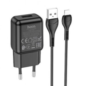 Мережевий Зарядний Пристрій Hoco C96A 1USB/2.1A + Lightning