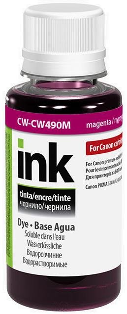Чорнило ColorWay for Canon Pixma G1400/G2400/G3400 100g Magenta