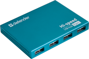 Хаб USB Hub Defender Septima Slim 7-port USB2.0 активний