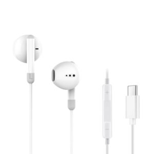 Навушники ERGO VM-730 Type-C Earphones White
