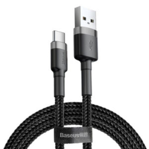 Кабель Baseus Cafule USB - Type-C 2.0A/3m (CATKLF-UG1)