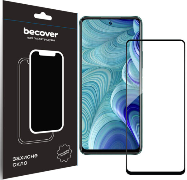 Захисне скло BeCover для Infinix Hot 40i (X6528B) - Black