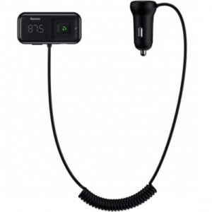 FM Модулятор Baseus (CCTM-E01) T Typed S-16 2USB
