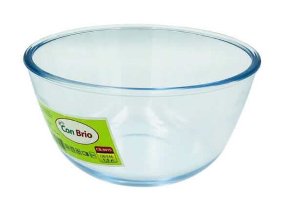 Салатник скляний Con Brio8015-CB 1,5л