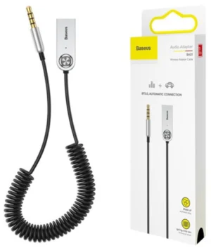Кабель AUX Baseus Bluetooth Audio Adapter USB with mic (CABA01-01)