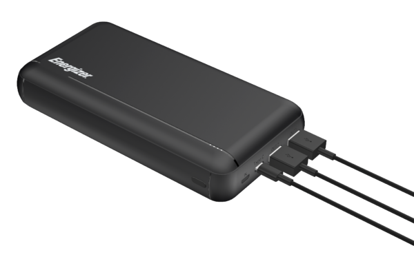 Додаткова батарея PowerBank ENERGIZER UE30057PQ - 30000 mAh Li-pol+TYPE-C PD (Black) - Зображення 7