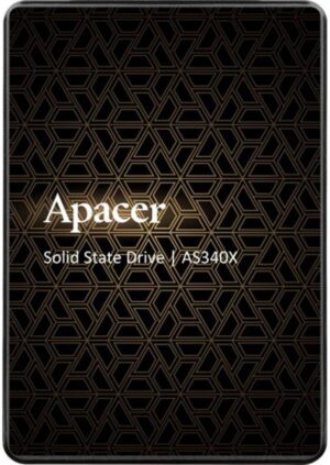 Накопичувач SSD: 480 Gb (2.5") Apacer AS340X SATA III (R/W: 550/520 Mb/s)