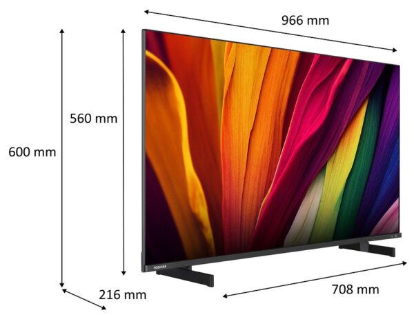 Телевізор TOSHIBA 43UA5D63DG - Зображення 5
