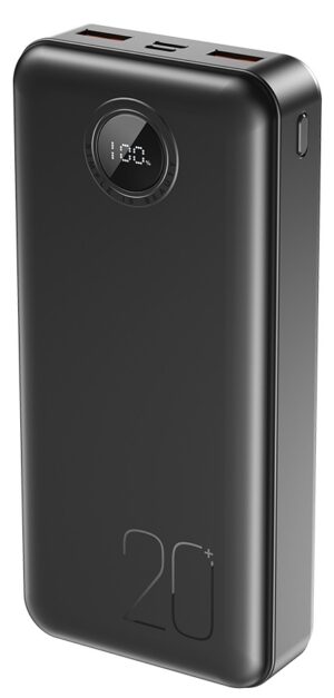 Додаткова батарея XO PR239 - 20000 mAh PD20W + QC22.5W (Black)