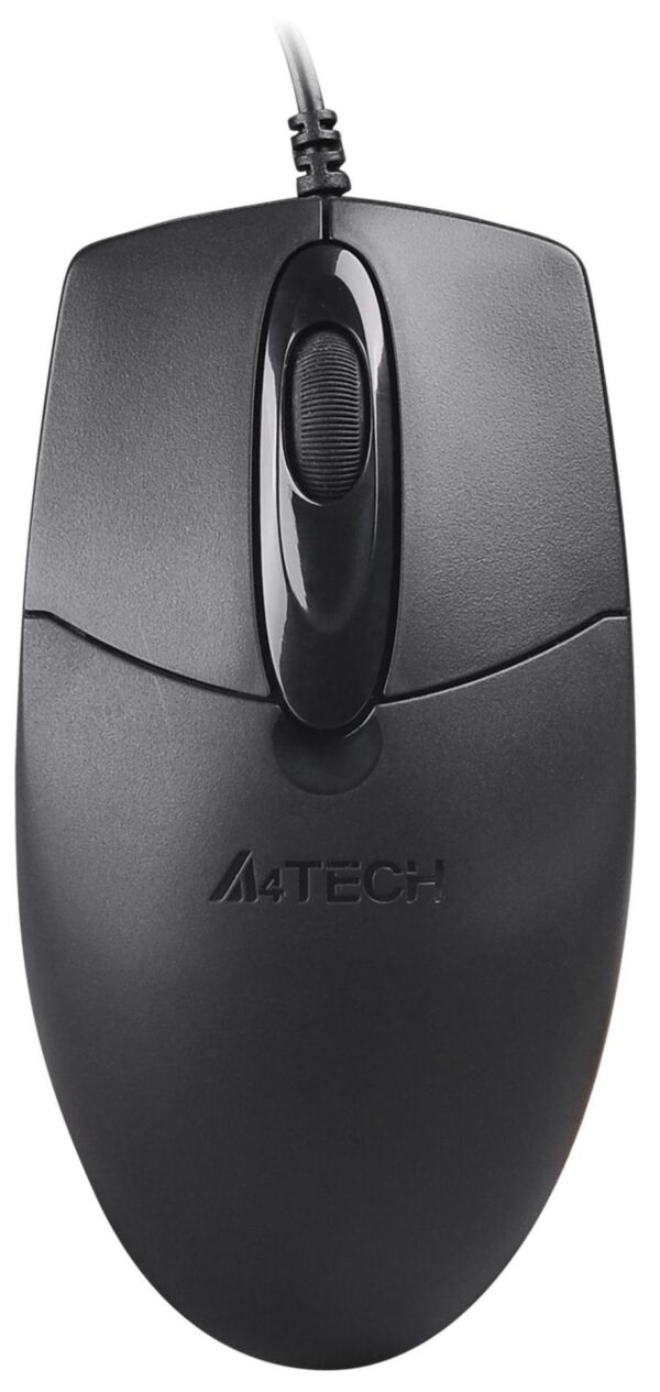 Миша, A4 Tech OP-720S USB, Black - Зображення 2