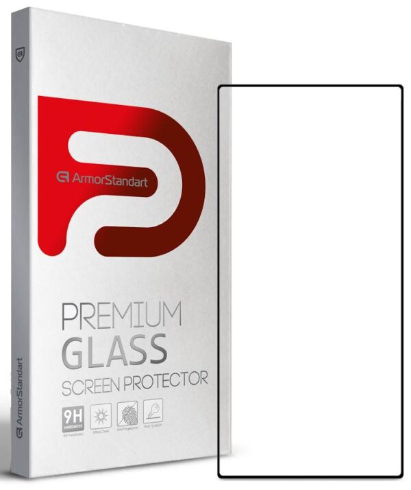 Захисне скло ArmorStandart for Samsung S23 Ultra - Full Glue Curved Black