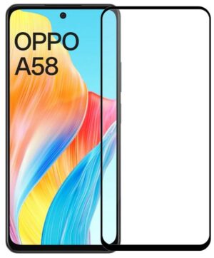Захисне скло ArmorStandart Pro для Oppo A58 4G - Full Glue, Black
