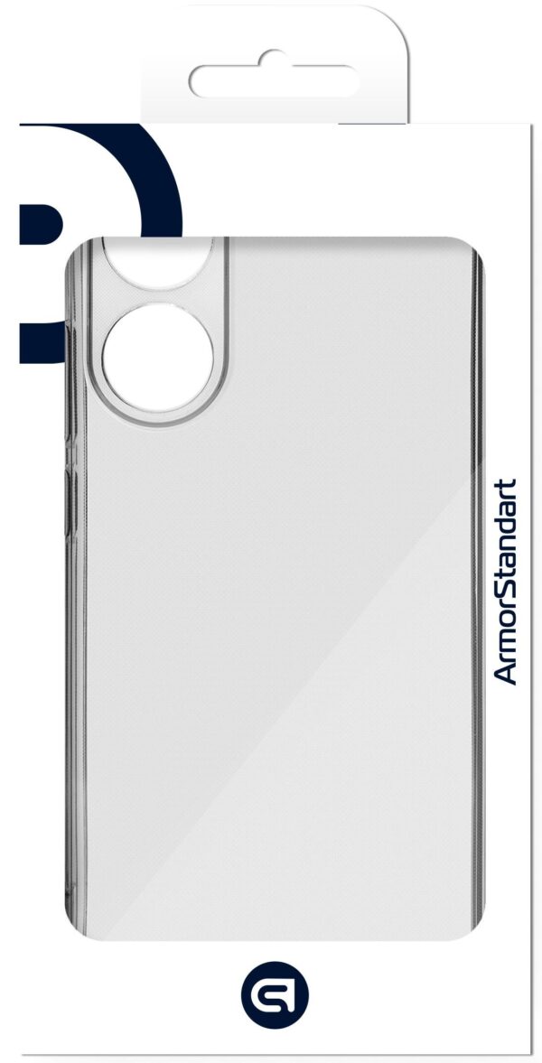 Чохол-накладка Armorstandart для Oppo A78 4G - Air Series Transparent (Camera cover) - Зображення 3