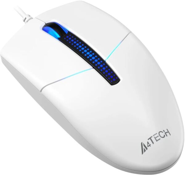 Миша, A4 Tech N-530 V-Track USB, White