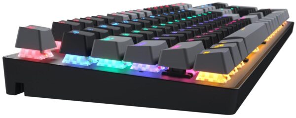 Клавіатура, Hator Starfall Rainbow Origin Blue (Eng/Ukr), USB, Black/Grey ( Gaming ) - Зображення 4