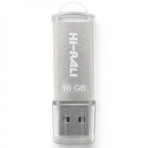 Флеш-накопичувач USB Hi Rali Rocket 16gb (Сталевий)