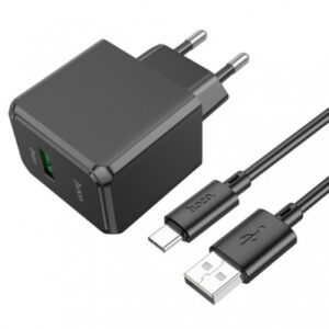 Мережевий Зарядний Пристрій Hoco CS12A (QC3.0) 1USB/3.0A/18W + Type-C