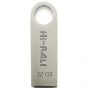 Флеш-накопичувач USB Hi Rali Shuttle 32gb (Сталевий)