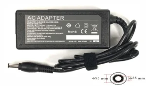 Блок живлення PowerPlant для ноутбука Asus 19V, 3.42A, 65W, 5.5*2.5мм