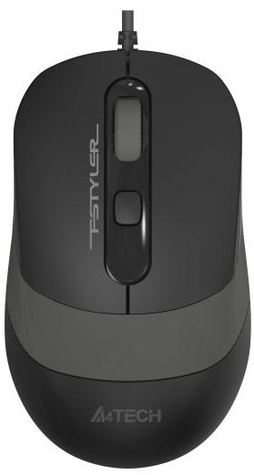 Миша, A4 Tech FM10S Silent USB, Black/Grey