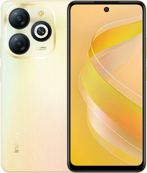 Смартфон INFINIX SMART 8 X6525 4/128GB Shiny Gold