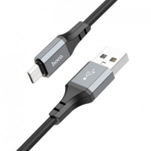 Кабель Hoco X86 Spear silicone USB - MicroUSB 2.4A/1m