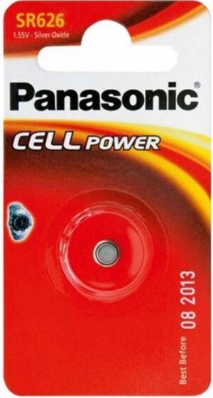 Батарейка Panasonic Silver Oxide SR 626 (V377) (BL/1)