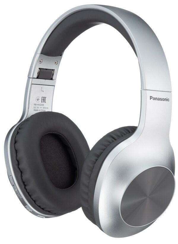 Гарнітура накладна Panasonic RB-HX220BEE-S Bluetooth, Silver - Зображення 9