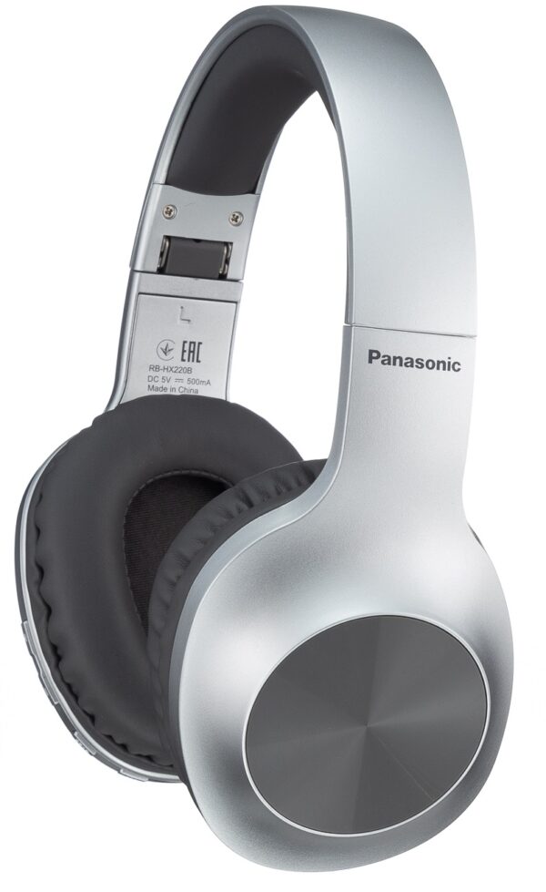 Гарнітура накладна Panasonic RB-HX220BEE-S Bluetooth, Silver - Зображення 8