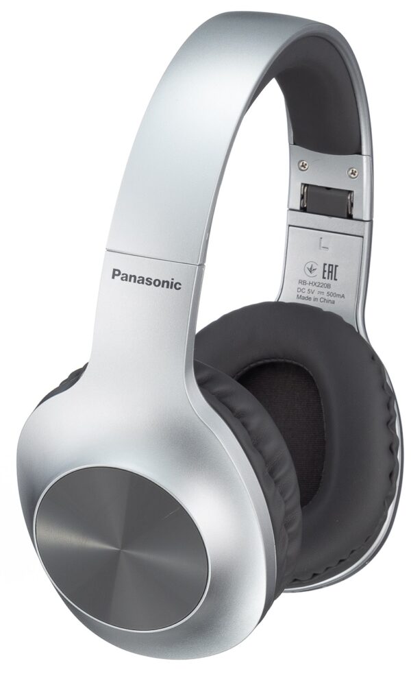 Гарнітура накладна Panasonic RB-HX220BEE-S Bluetooth, Silver - Зображення 5
