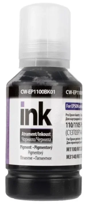 Чорнило ColorWay Epson M1100/M2140/M2170 (Pigment Black) (150г)