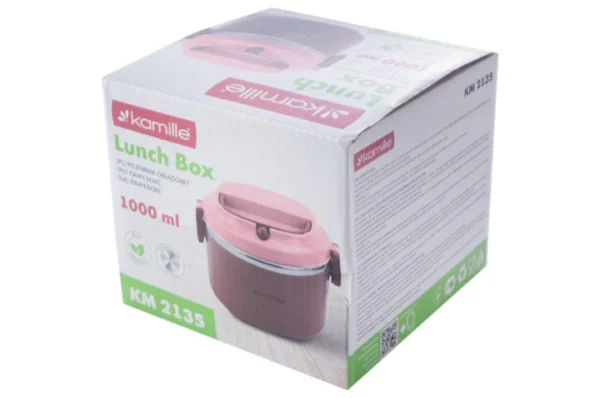 Ланч-бокс Kamille KM2135 1000ml - Зображення 3