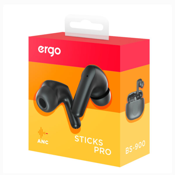 Навушники ERGO BS-900 Sticks Pro Black - Зображення 8