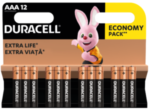 Батарейка DURACELL LR03 MN2400 уп. 1x12 шт. (мізинчик)