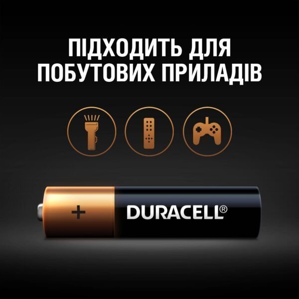 Батарейка DURACELL LR03 MN2400 уп. 1x12 шт. (мізинчик) - Зображення 4