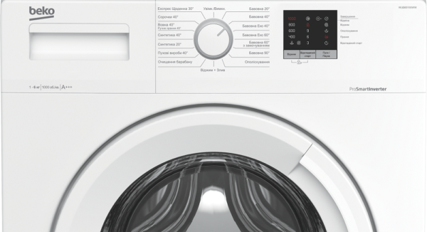 Пральна машина BEKO WUE6511IXWW - Зображення 5