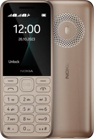 Телефон Nokia 130 TA-1576 / 2SIM / Light Gold / 2.4" / SD / BT / 1450mAh / Моноблок