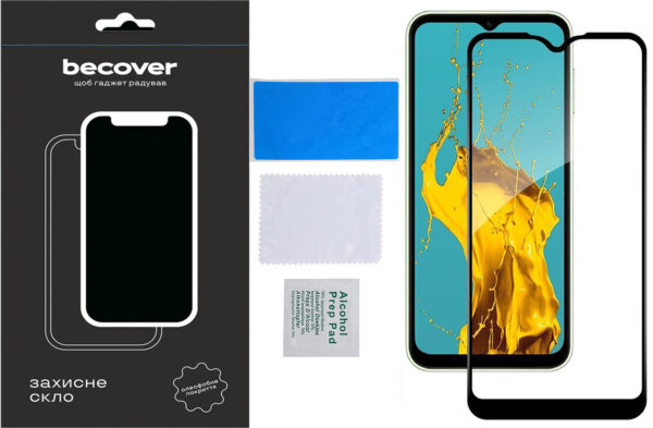 Захисне скло BeCover для Samsung A15 4G SM-A155/A15 5G SM-A156 - Black - Зображення 2