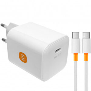 Мережевий зарядний пристрій Xiaomi GaN Power Adapter PD/QC3.0 USB-C + Type-C - Type-C 67W