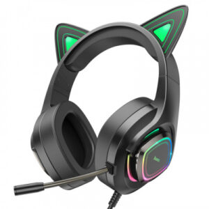 Навушники для ПК Hoco W107 Cute Cat Ear