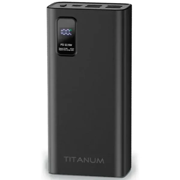 Power Bank  Titanum TPB-728S 30000mAh 22.5 W QC+PD - Зображення 3