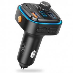 FM Модулятор XO BCC08 (QC3.0/PD) 18W/2USB + 18W