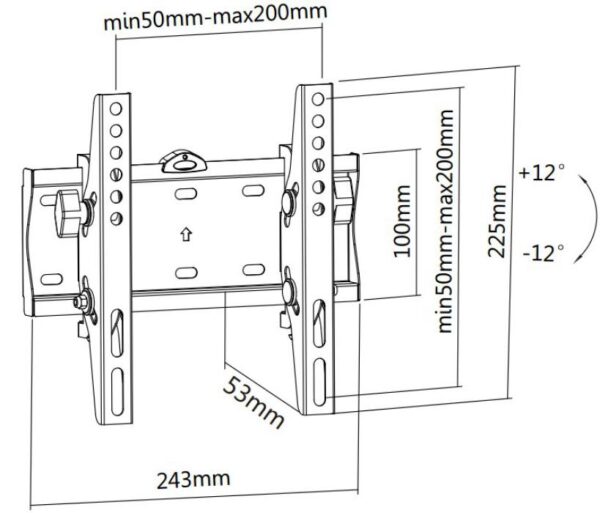 Кронштейн Brateck KL21G-22T - Зображення 2