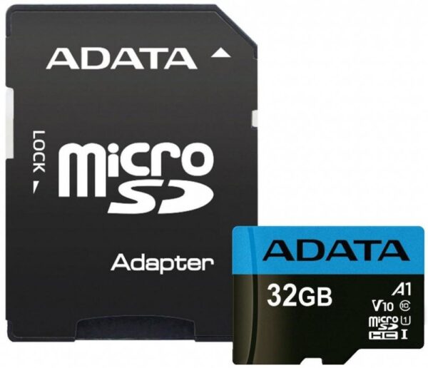 Флеш-карта Micro SDHC 32Gb A-Data Class 10 UHS-I A1 + SD adapter - Зображення 2