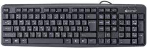 Клавіатура Defender Element HB-520 B, 104+3 кн., UA, USB
