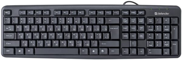 Клавіатура Defender Element HB-520 B, 104+3 кн., UA, USB