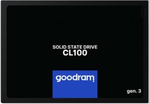 Накопичувач SSD: 240 Gb (2.5") Goodram CL100 Gen.3 SATA III (R/W: 520/400 Mb/s) 3D TLC