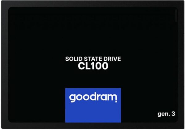 Накопичувач SSD: 240 Gb (2.5") Goodram CL100 Gen.3 SATA III (R/W: 520/400 Mb/s) 3D TLC