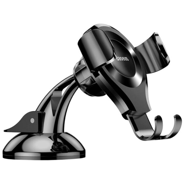 Автотримач Baseus Gravity Car Mount Osculum Type, на присосці Gravity, Black SUYL-XP01 - Зображення 3