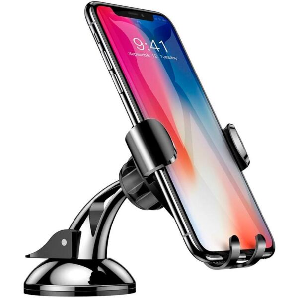 Автотримач Baseus Gravity Car Mount Osculum Type, на присосці Gravity, Black SUYL-XP01 - Зображення 4